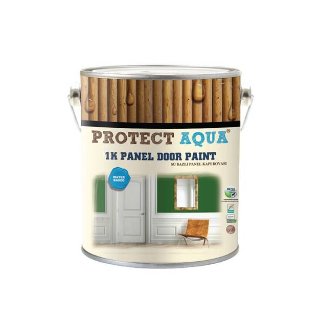 ÜNLÜ Protect Aqua Su Bazlı 1K Panel Kapı Boyası Beyaz